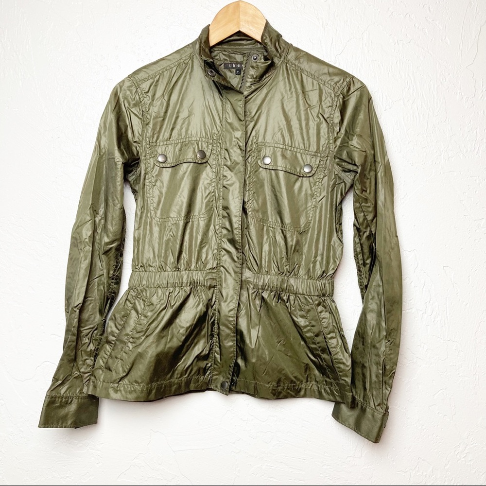 Theory Light Jacket Army Green - image 1
